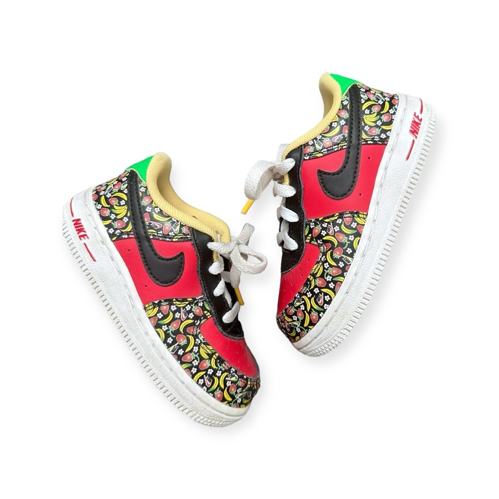 Nike strawberry banana air force 1s